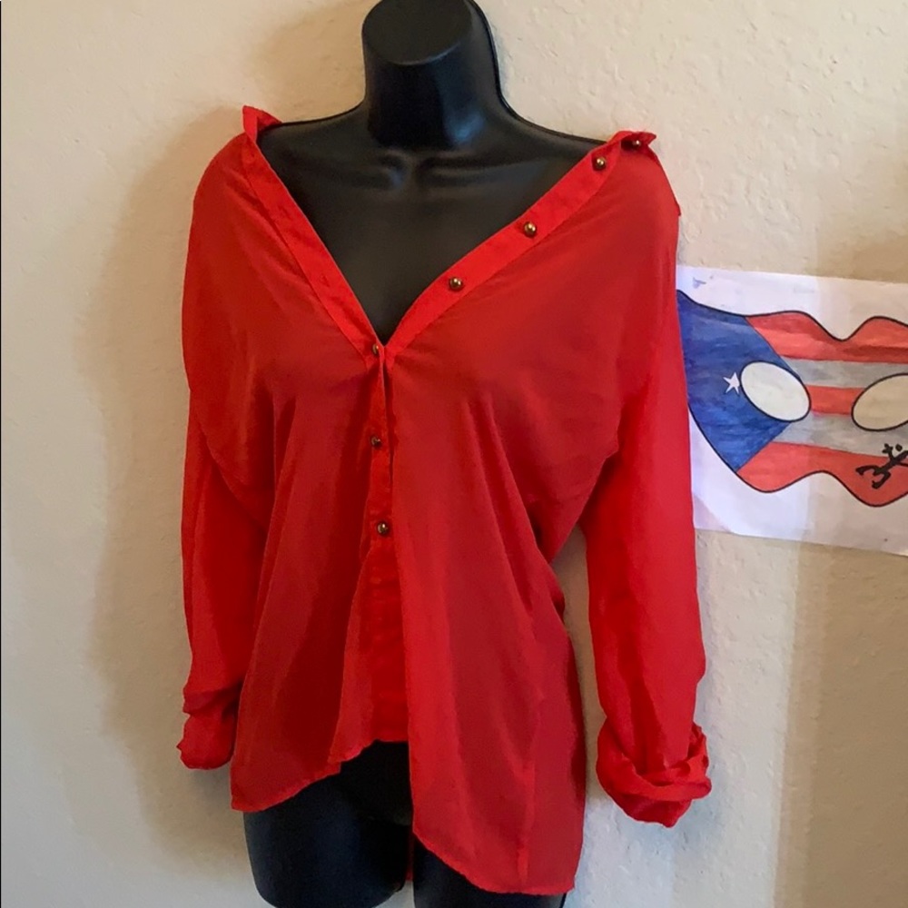 Red Blouse